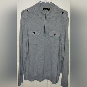 Men's XL Apt 9 1/4 zip sweater